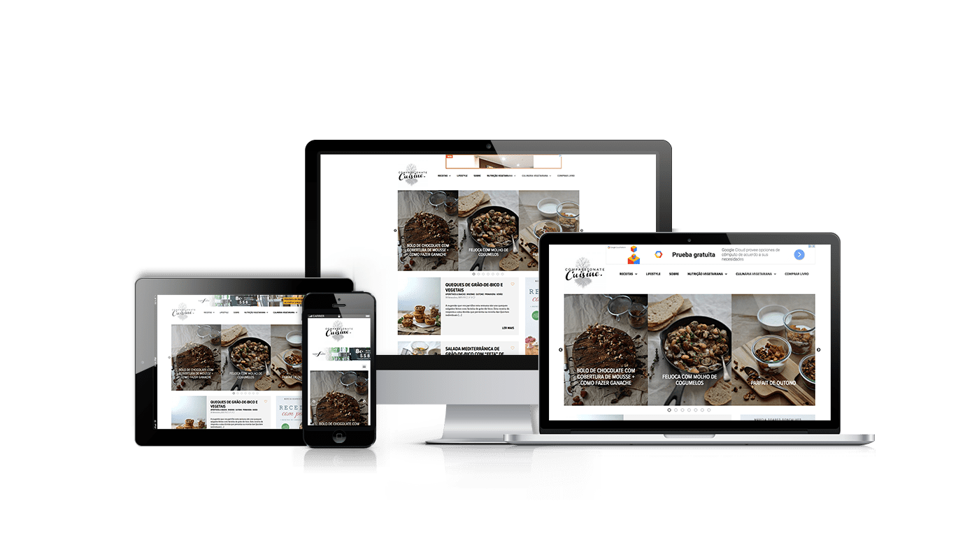 euDigital - Agência de Marketing Digital - Criação de Websites - Compassionate Cuisine